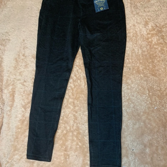 Democracy Pants - Democracy Women's Black Houndstooth Pants